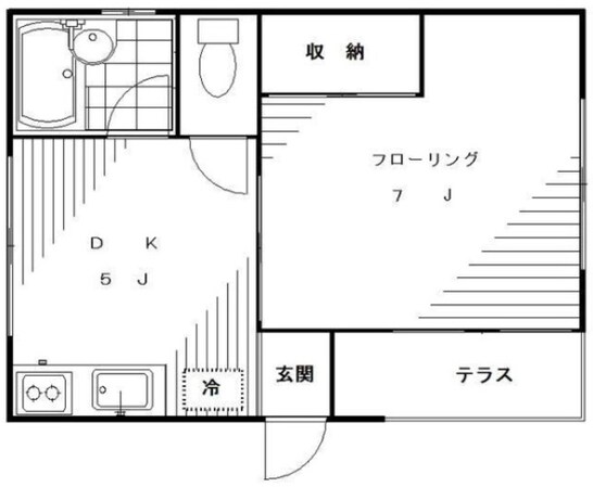 ハイム髙木の物件間取画像